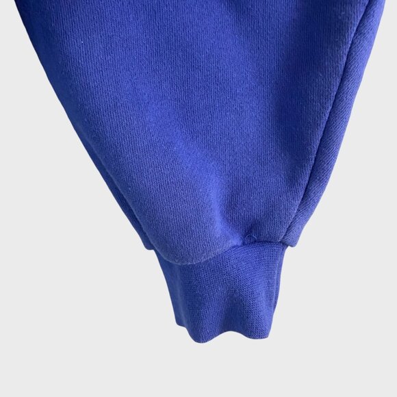 Vintage Adidas Sports Sweatshirt Blue/Pink Women's Medium Quarter-Zip Pullover - Picture 8 of 13